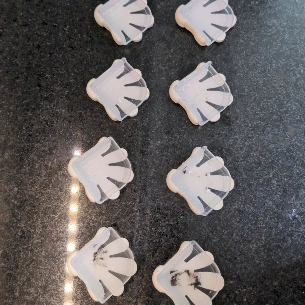 IKEA Family PATRULL White HAND SHAPED Child Corner Bumpers 8 pcs USED